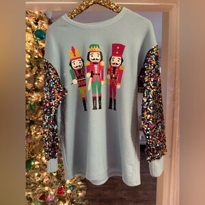Nutcracker long sleeve holiday shirt